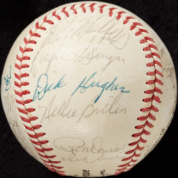 1968 St. Louis Cardinals Team-Signed Baseball (BAS)