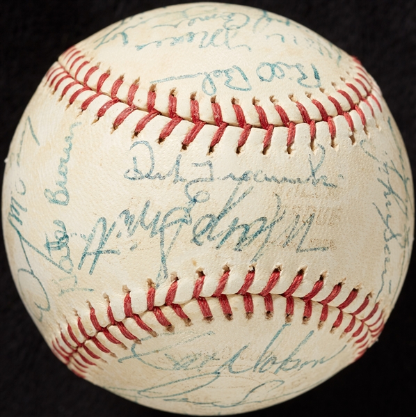 1968 Detroit Tigers Team-Signed Baseball (BAS)