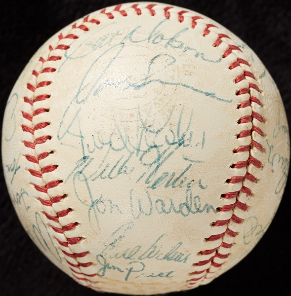 1968 Detroit Tigers Team-Signed Baseball (BAS)