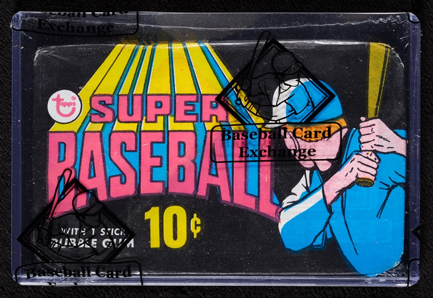 1971 Topps Super Baseball Wax Pack (BBCE)
