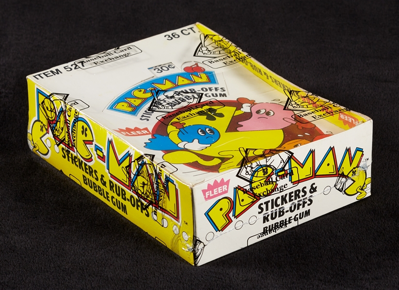 1980 Fleer Pac Man Wax Box (36) (BBCE)
