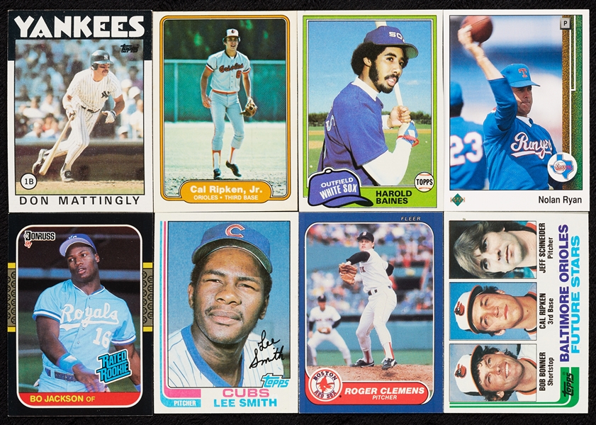 1981-89 Topps, Fleer, Donruss and Upper Deck Baseball Sets Massive Hoard (47)