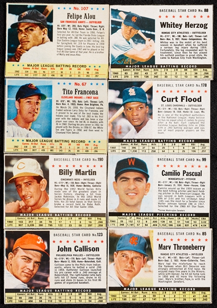 1961-63 Post Cereal Baseball Massive Group, Much Duplication (557)