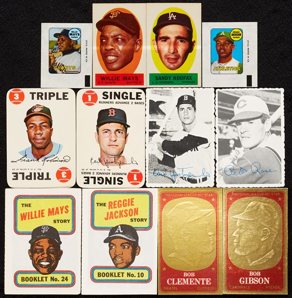 1960s and 1970s Topps Baseball Inserts Massive Group (350)
