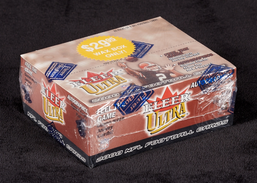 2000 Fleer Ultra Football Retail Box (20)