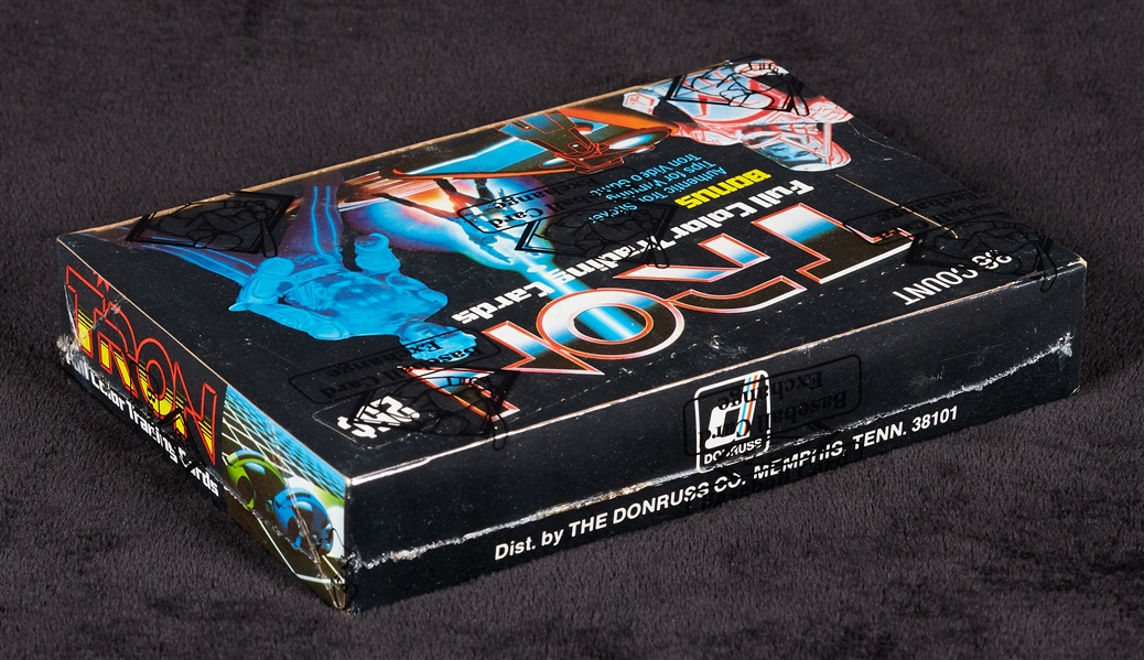 1982 Donruss Tron Wax Box (36) (BBCE)