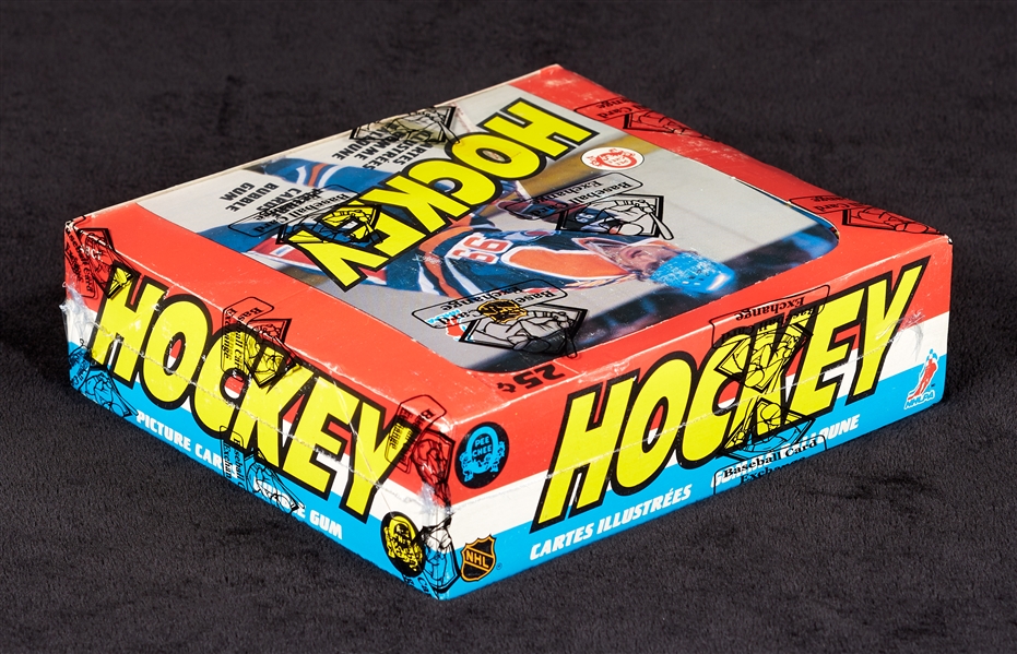 1982-83 O-Pee-Chee Hockey Wax Box (48) (BBCE)
