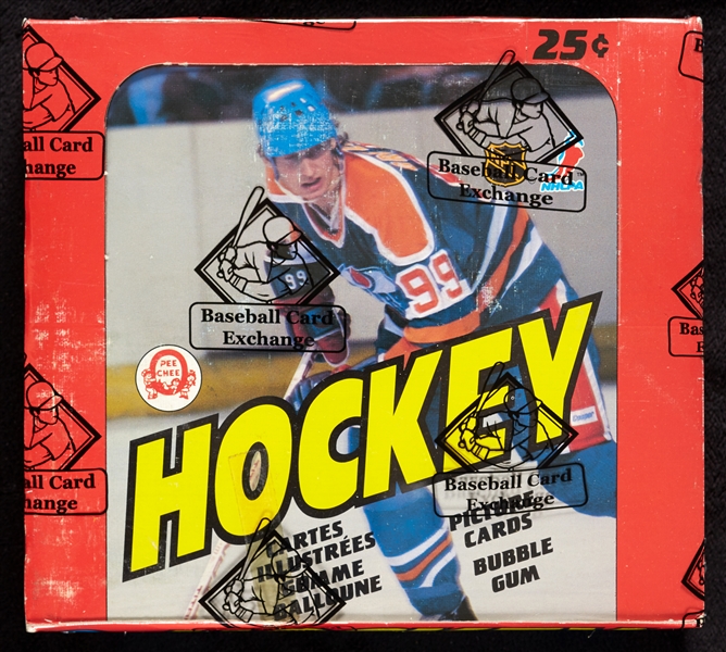 1982-83 O-Pee-Chee Hockey Wax Box (48) (BBCE)
