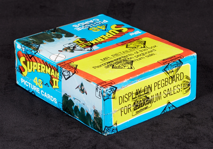 1981 Topps Superman Series 2 Rack Box (24) (BBCE)