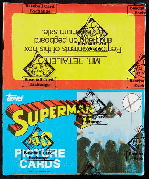 1981 Topps Superman Series 2 Rack Box (24) (BBCE)