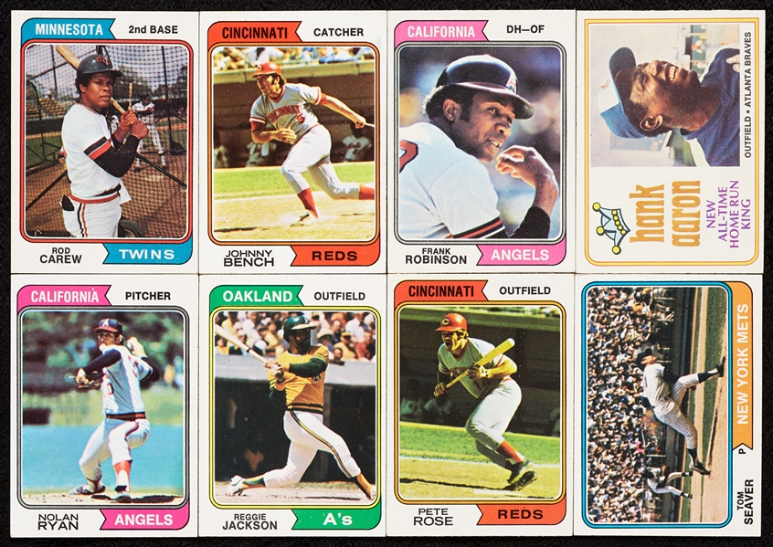 1974 Topps Baseball Near Set (655/660)