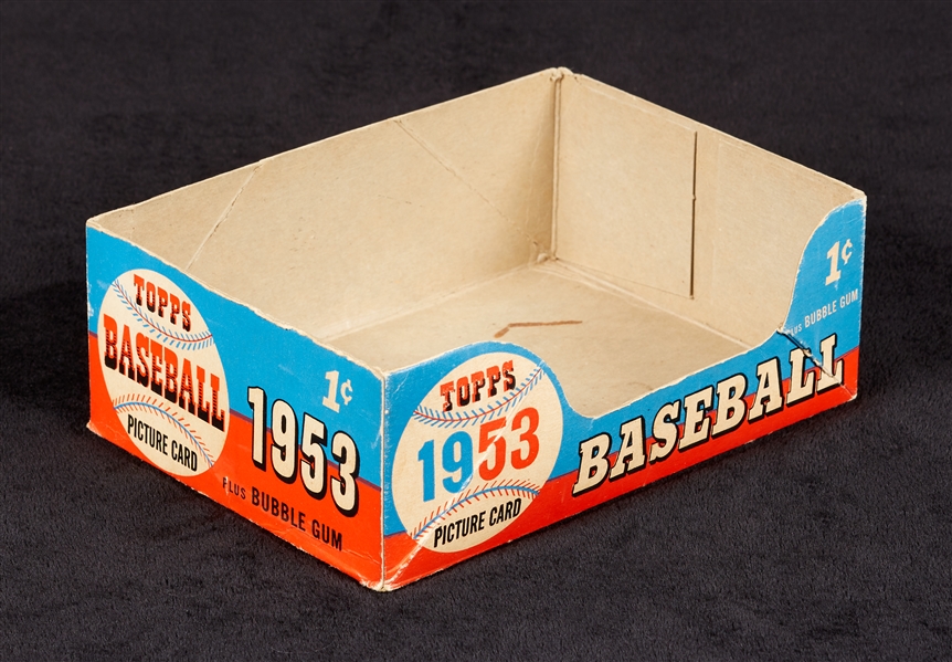 1953 Topps Baseball 1-Cent Display Box