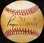 Roger Maris Single-Signed Rawlings Baseball (BAS)