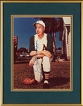 Joe DiMaggio Signed 8x10 Framed Photo (BAS)