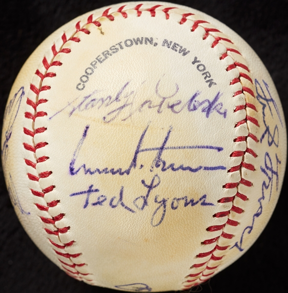 1969 HOF Induction Day Multi-Signed Baseball (BAS)