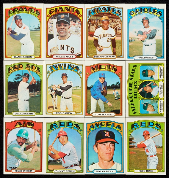 High-Grade 1972 Topps Baseball Complete Set (787)