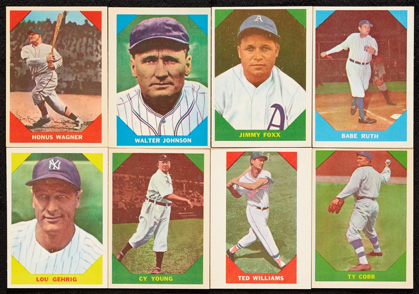 1960 Fleer Baseball Greats Complete Set (79)