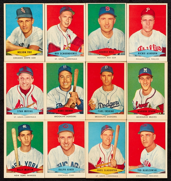 1954 Red Heart Dog Food Complete Set with Mantle SGC 5 (33)