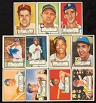 1952 Topps Baseball Low Series Near Set (309/310)