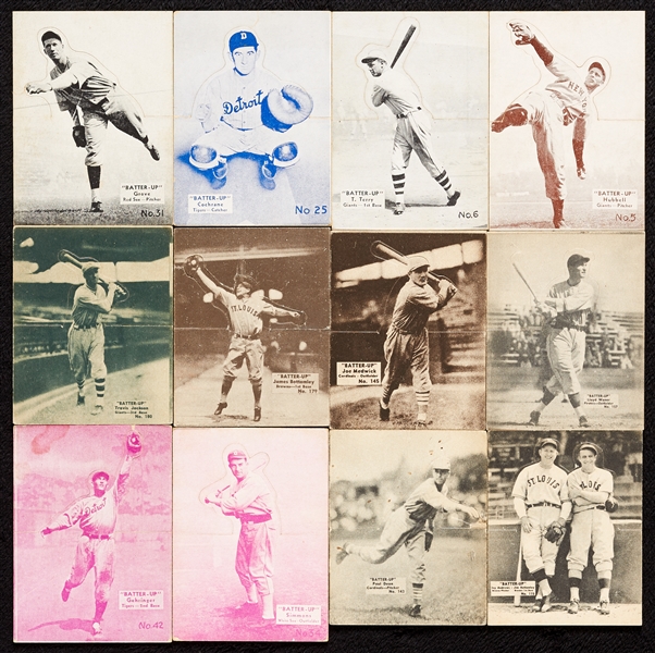 1934-36 National Chicle Batter Up Near Set (187/192)