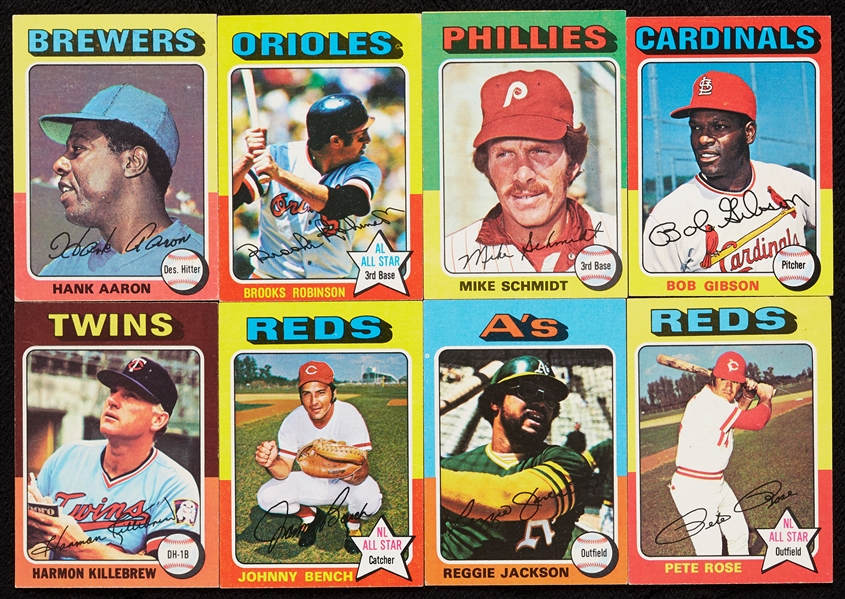 1975 Topps Baseball Minis High-Grade Complete Set (660)