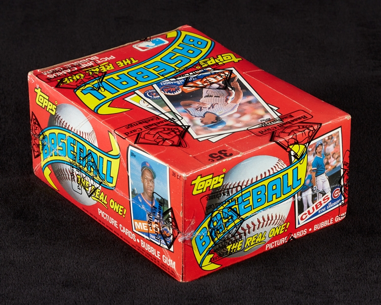 1985 Topps Baseball Wax Box (36) (BBCE)