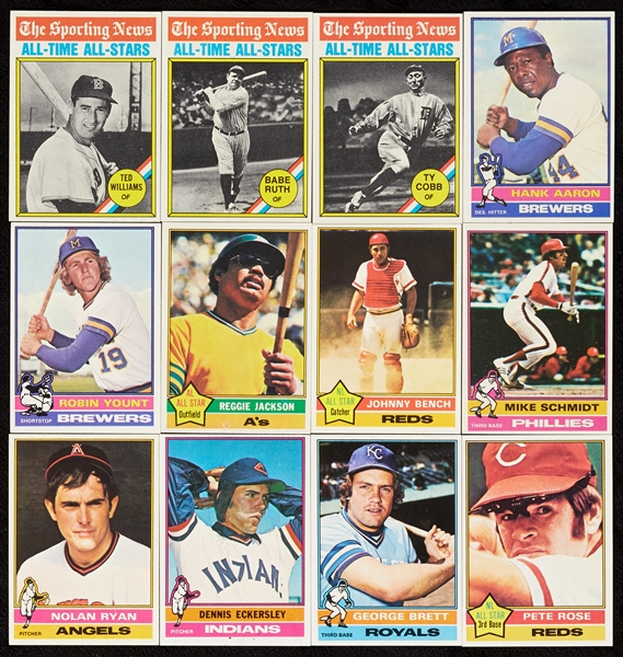 1976 Topps Baseball High-Grade Complete Set (660)