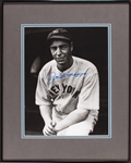 Joe DiMaggio Signed 11x14 1942 Photo from Brearley Collection (BAS)