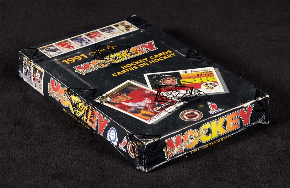 1990-91 O-Pee-Chee Premier Hockey Wax Box (36) (BBCE)