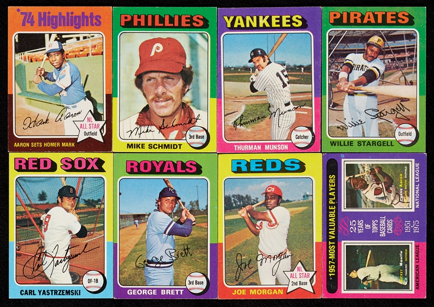 1975 Topps Baseball Near Set (656/660)