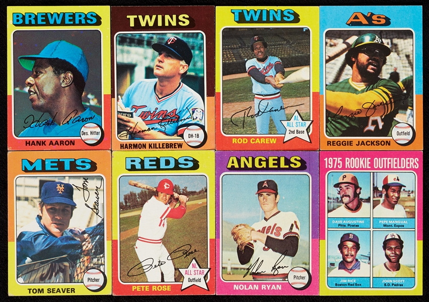 1975 Topps Baseball Near Set (656/660)