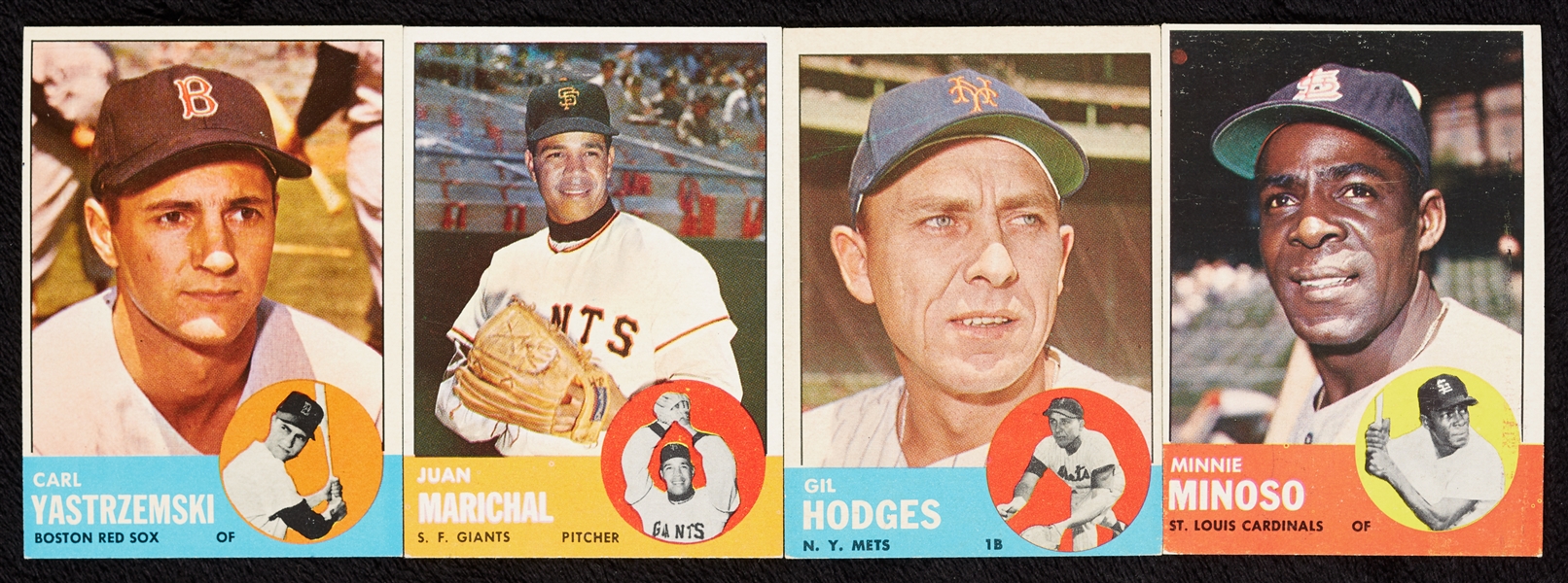1963 Topps Baseball Partial Set, 20 Slabs, HOFers, Rookies and Specials, Plus 22 HIghs (260)