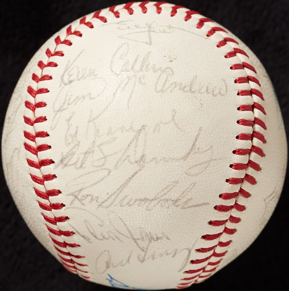 1968 New York Mets Team-Signed ONL Baseball (JSA)