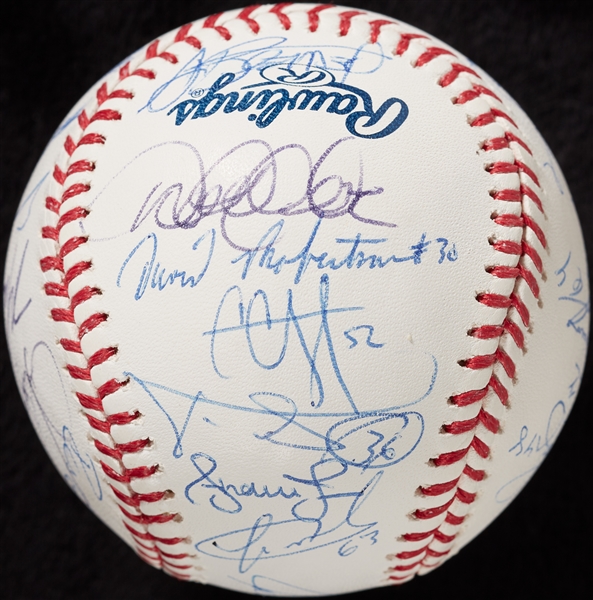 2011 New York Yankees Team-Signed OML Baseball (Steiner)