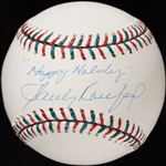 Sandy Koufax Single-Signed Baseball Inscribed "Happy Holidays" (Steiner)