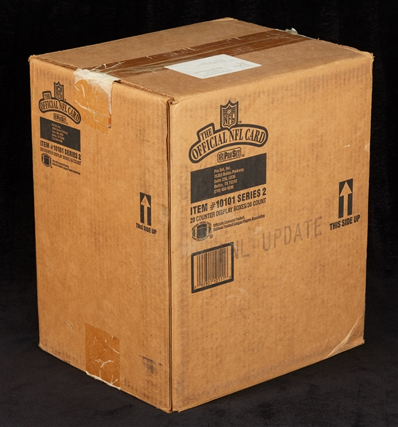 1989 Pro Set Series II Football Wax Box Case (20/36)