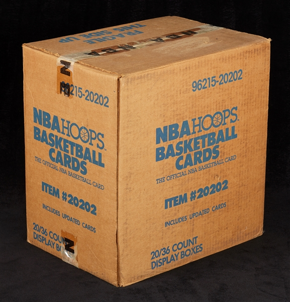 1989-90 NBA Hoops Series II Basketball Wax Box Case (20/36)