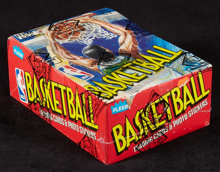 1989-90 Fleer Basketball Wax Box (36) (BBCE)