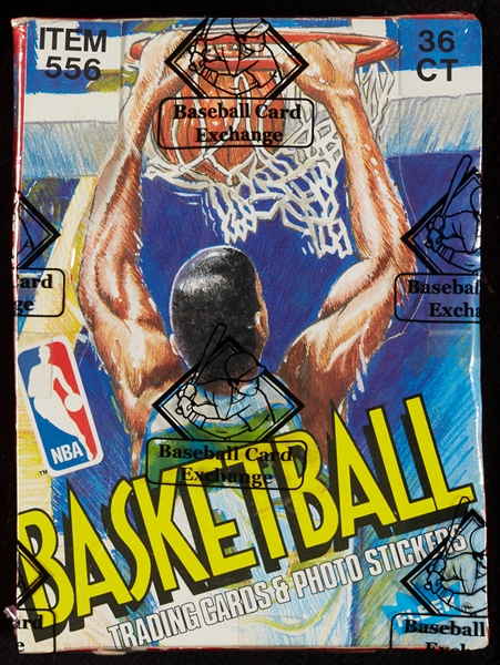 1989-90 Fleer Basketball Wax Box (36) (BBCE)