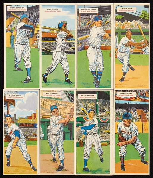 1955 Topps Baseball Doubleheaders Near Set (64/66)