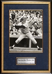 Mickey Mantle Signed 16x20 Framed Photo Inscribed "536 HRs" (Graded BAS 10)