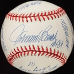 Johnny Bench Single-Signed STAT ONL Baseball (JSA)