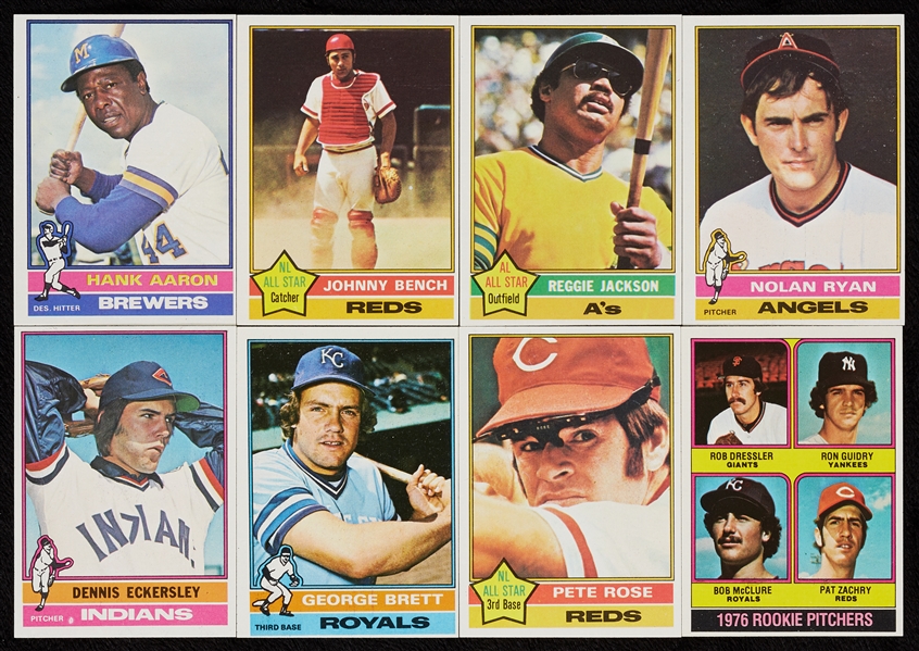 High-Grade 1976 Topps Baseball Complete Set (660)