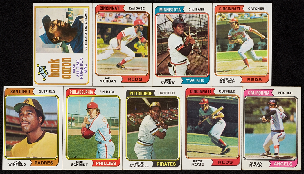 1974 Topps Baseball Complete Set With Extras (2,000)