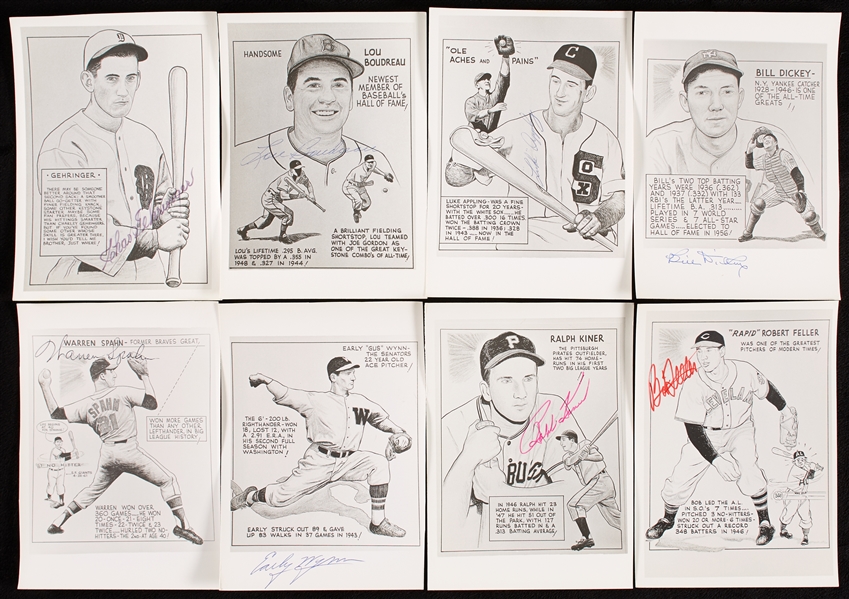 Baseball Autograph Collection with Many HOFers (685)