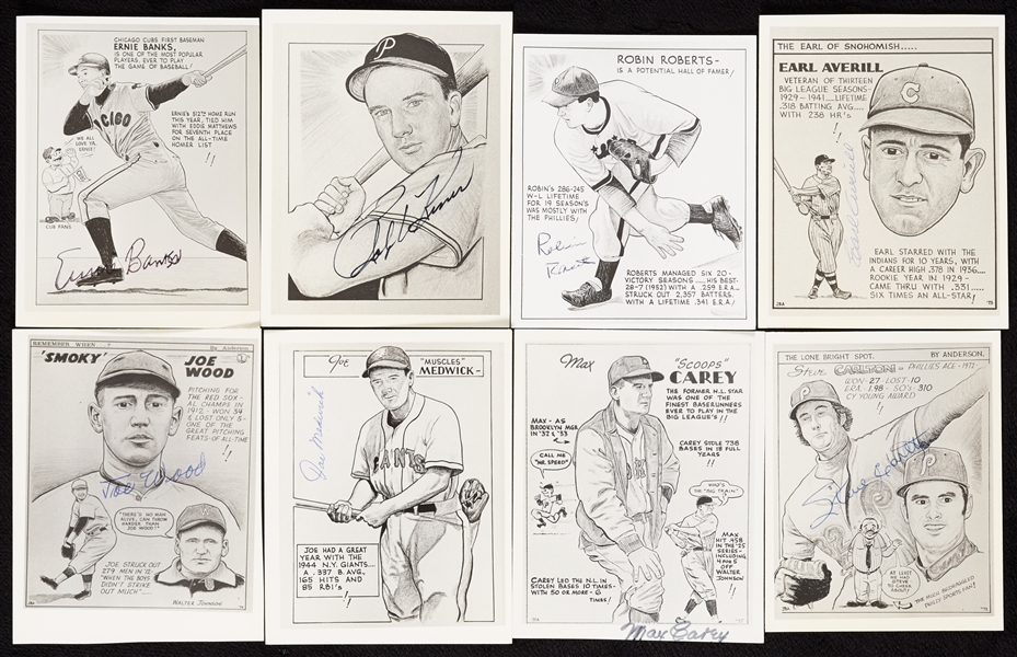 Baseball Autograph Collection with Many HOFers (685)