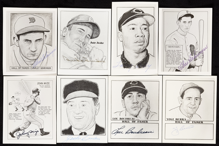 Baseball Autograph Collection with Many HOFers (685)