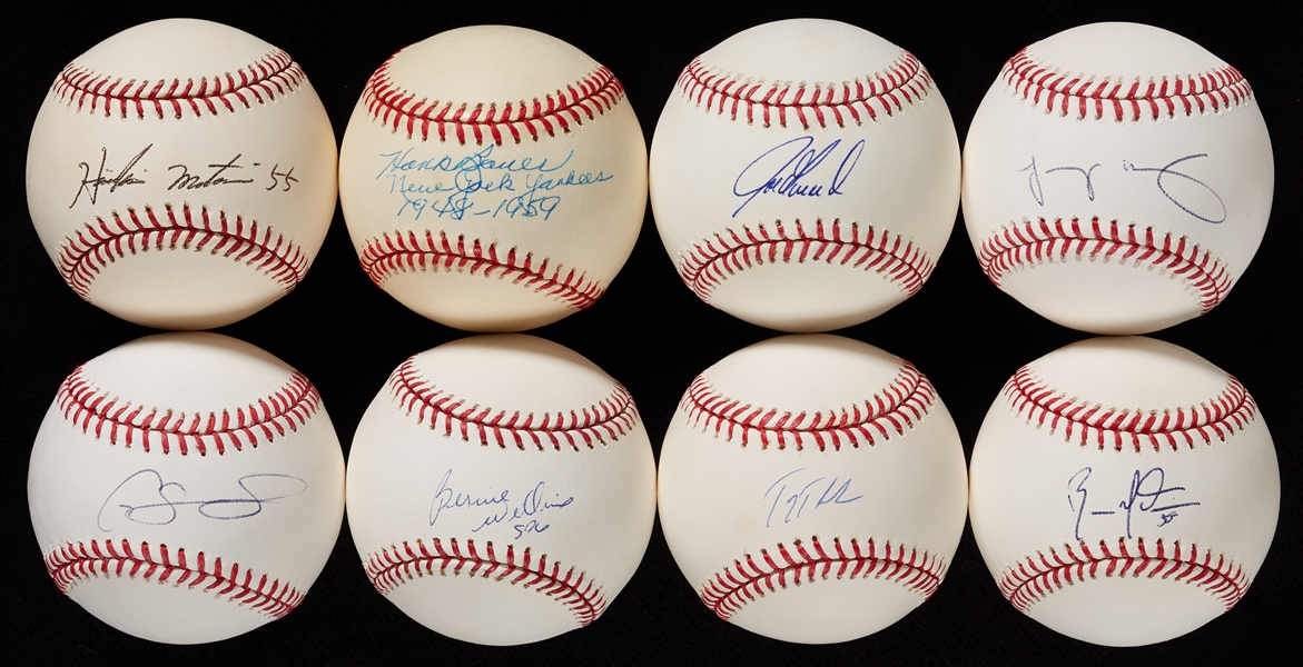 New York Yankees Single-Signed Baseball Collection (98)