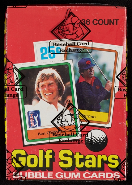 1981 Donruss Golf Wax Box (36) (BBCE)