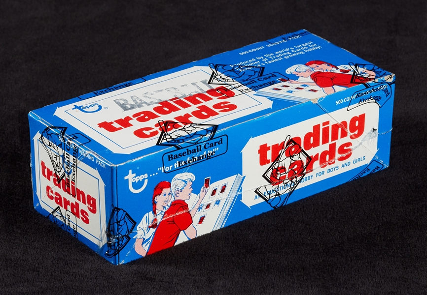 1977 Topps Baseball Vending Box (500) (Fritsch/BBCE)
